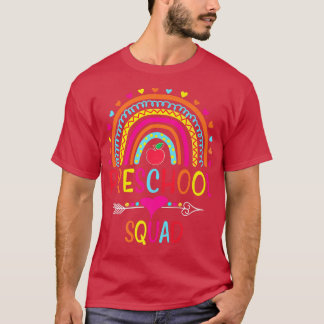 Camiseta El arcoiris de los estudiantes de la escuela prees