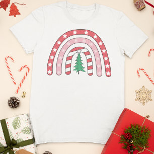 Camiseta El arcoiris de los Navidades festivos