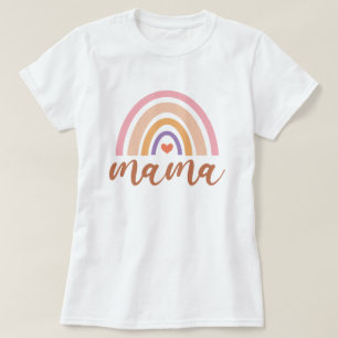 Camiseta El arcoiris de Mama Boho y el Día de la Madre