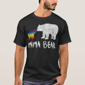 Camiseta El arcoiris de mamá oso siempre para siempre el am