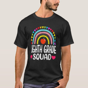 Camiseta El Arcoiris De Octavo Grado Regresa Al Colegio Pri