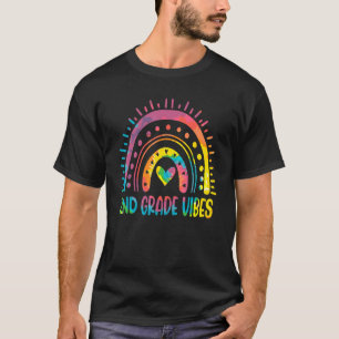 Camiseta El arcoiris de segundo grado vibra de vuelta al la