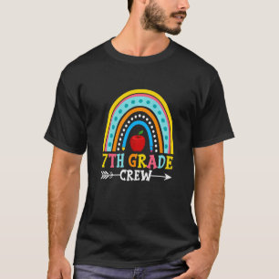 Camiseta El arcoiris de séptimo grado vuelve al colegio por