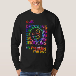 Camiseta El arcoiris de tinte que deja de ahogarme
