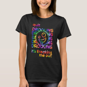 Camiseta El arcoiris de tinte que deja de ahogarme