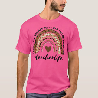 Camiseta El arcoiris de vida del profesor 20