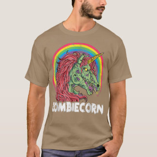 Camiseta El arcoiris de Zombiecorn Zombie Unicornio Chicas 