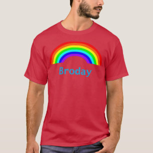 Camiseta El arcoiris del Día de los Padres divertidos
