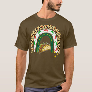 Camiseta El arcoiris del leopardo de los Cinco De Mayo