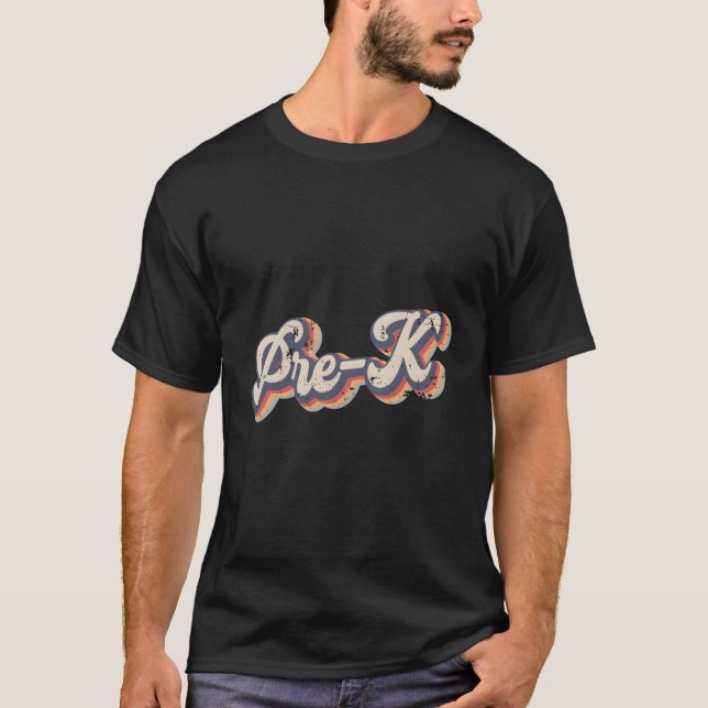 Camiseta El arcoiris del profesor de preescolar (Anverso)