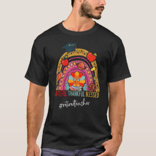 Camiseta El arcoiris del profesor jubilado leopardo