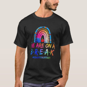 Camiseta El arcoiris del tinte de los tiros estamos en un p