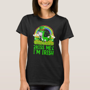 Camiseta El arcoiris gracioso me besa a mí soy la mula irla