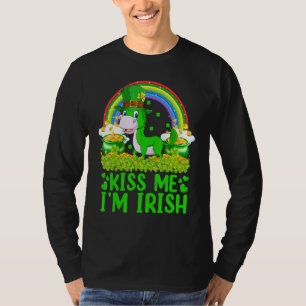 Camiseta El arcoiris gracioso me besa a mí soy la mula irla