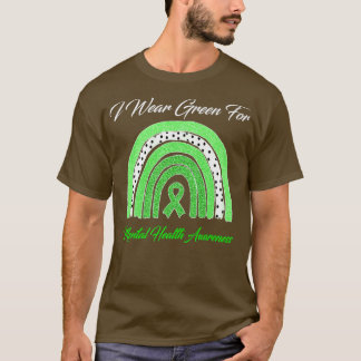 Camiseta El Arcoiris I Usa Verde Para Concienciar Sobre La 