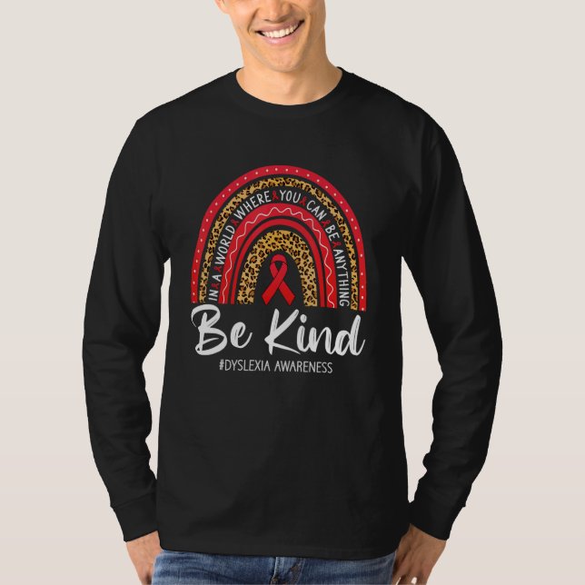 Camiseta El arcoiris leopardo será como la cinta roja Dysle (Anverso)