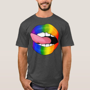 Camiseta El arcoiris levanta la bandera del orgullo gay LGB