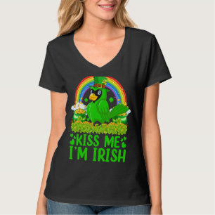 Camiseta El arcoiris me besa, soy el cardenal irlandés Bird