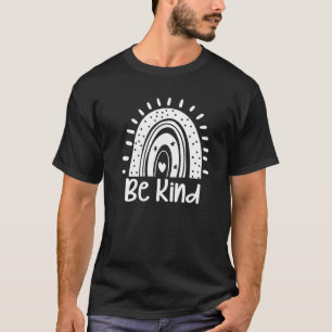 Camiseta El arcoiris Naranja del Día de la Unidad sea amabl