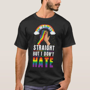 Camiseta El Arcoiris No Odia El Orgullo Gay Lgbtq Lgbt