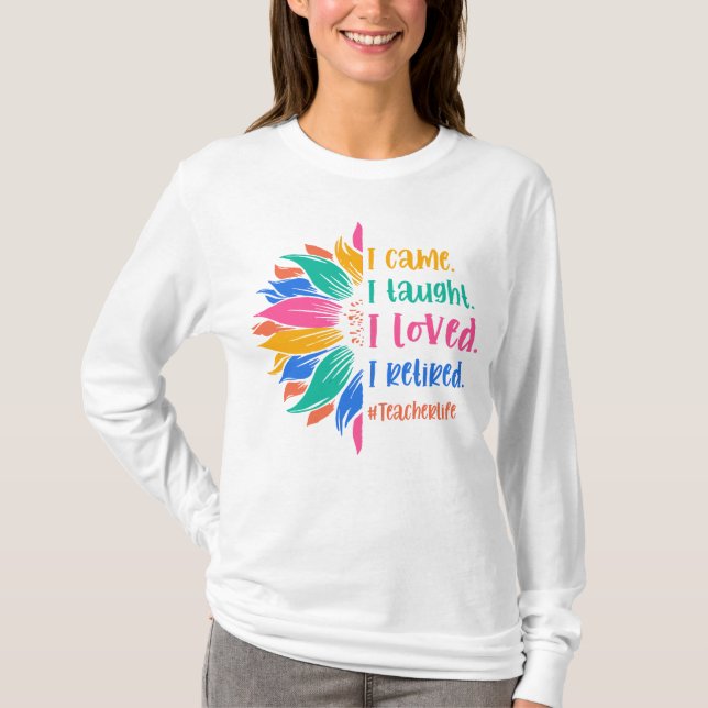 Camiseta El arcoiris nunca subestima a una escuela pública (Anverso)
