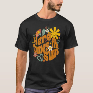Camiseta El Arcoiris Retro Daisy Surge Aquí La Hip Del Sol