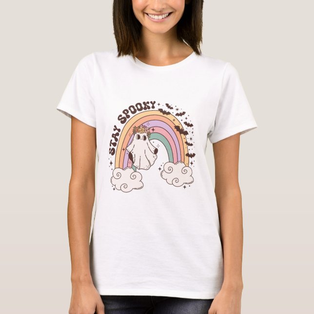 Camiseta El arcoiris se queda estremecedor (Anverso)