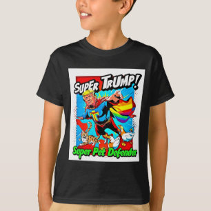 Camiseta El Arcoiris SuperTrump 2025 Protege Nuestros Gatos