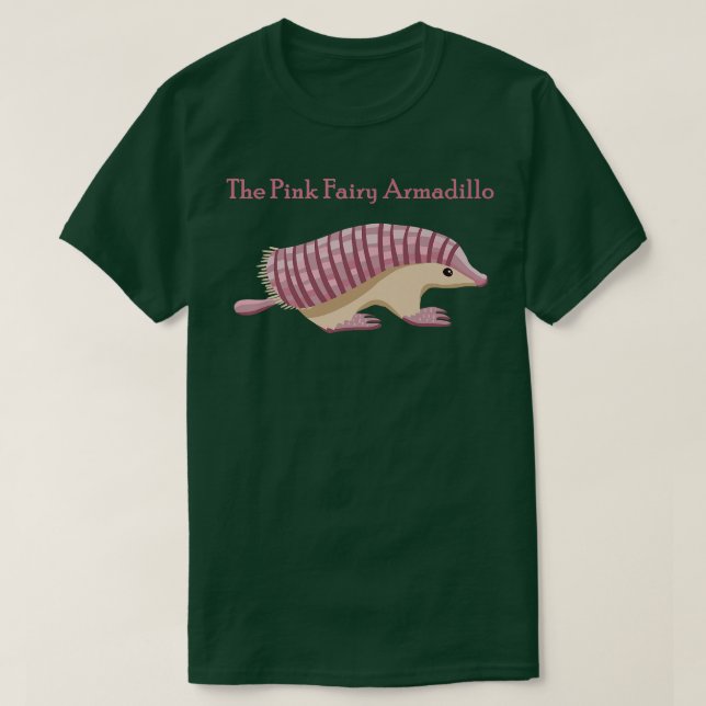 Camiseta El Armadillo de Hada Rosa (Diseño del anverso)