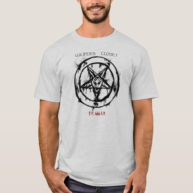 Camiseta El armario EST de Lucifer. 666 A.D. Shirt (Anverso)