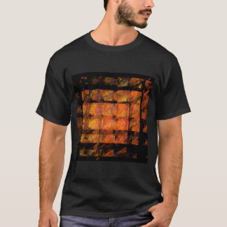 Camiseta El arte abstracto de la pared