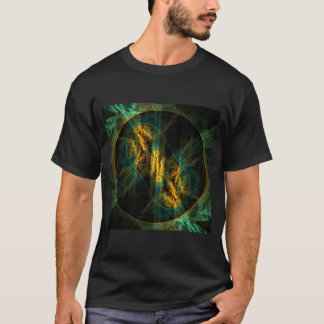 Camiseta El arte abstracto del ojo de la jungla
