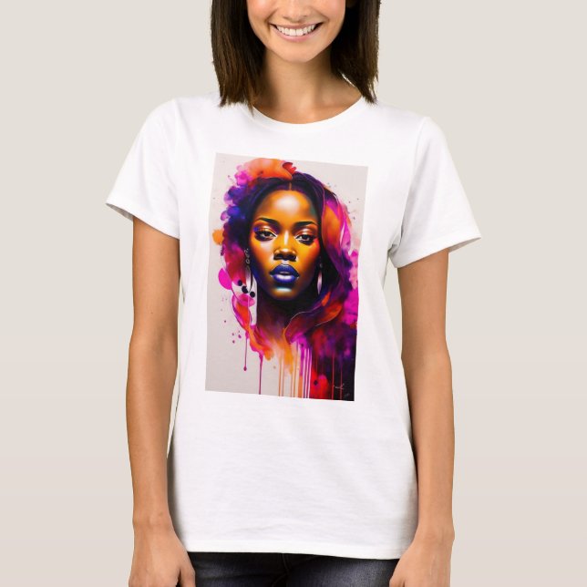 Camiseta El arte africano (Anverso)