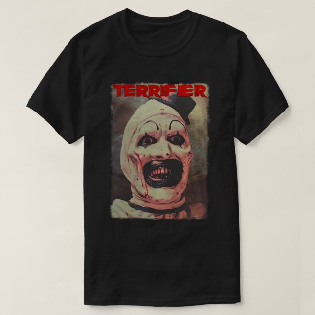 Camiseta El arte aterrador el payaso (Diseño del anverso)