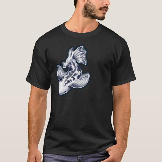 Camiseta El Arte de Koi (Anverso)