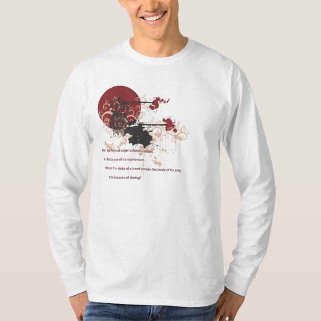 Camiseta El arte de la guerra (Anverso)