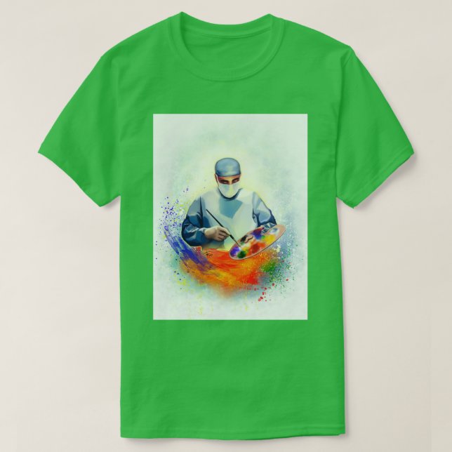 Camiseta El arte de la medicina (Diseño del anverso)