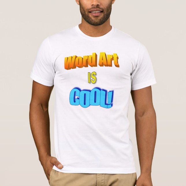 Camiseta ¡El arte de la palabra es fresco! (Anverso)