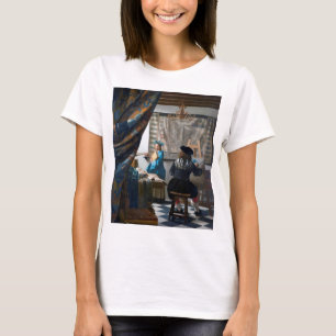 Camiseta El arte de la pintura, Johannes Vermeer, 1666-1667