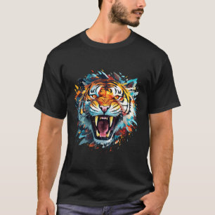 Camiseta El arte de las maravillas de la vida salvaje del m