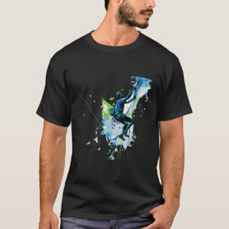 Camiseta El Arte De Los Escaladores De La Escala Superior