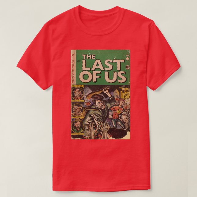 Camiseta El arte de los fans de The Last of Us Comic Cover (Diseño del anverso)