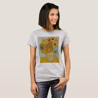 Camiseta El arte de los girasoles de Vincent Van Gogh lo es