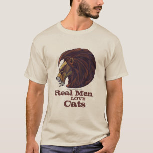 Camiseta El arte de los leones los hombres de verdad aman l