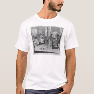 Camiseta El arte de Media-Marco-Trabajo-Hacer punto