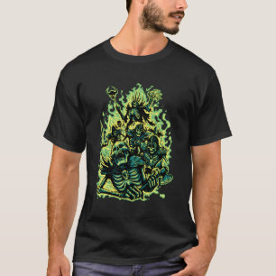 Camiseta El Arte De Necromancer Enigmático Abarca El Místic