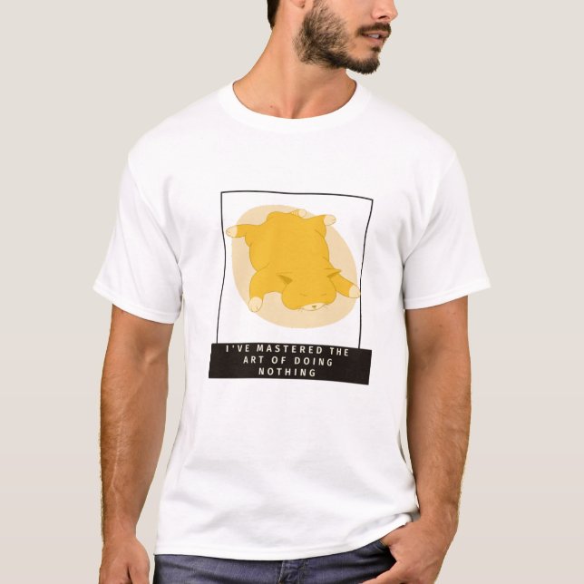 Camiseta El arte de no hacer nada (Anverso)