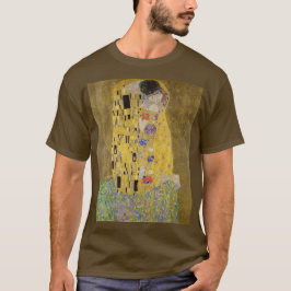 Camiseta El arte de pintar el beso de Gustav Klimt