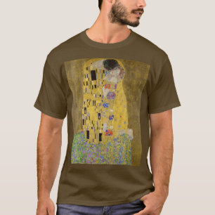 Camiseta El arte de pintar el beso de Gustav Klimt