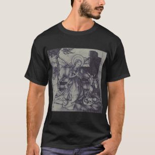 Camiseta El Arte de Tinta de la Natividad de Navidad Stark